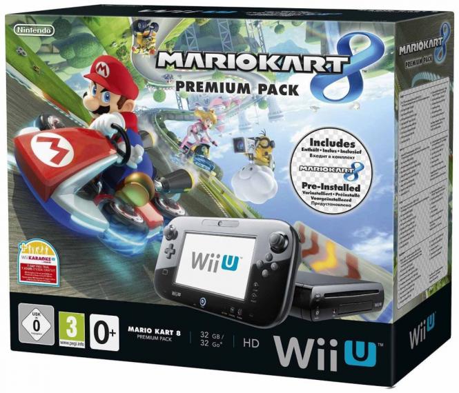 Nintendo Wii U 32GB Premium Pack Czarna + 9 Gier Używana Nintendo Wii U 32GB Premium Pack Czarna + 9 Gier Używana